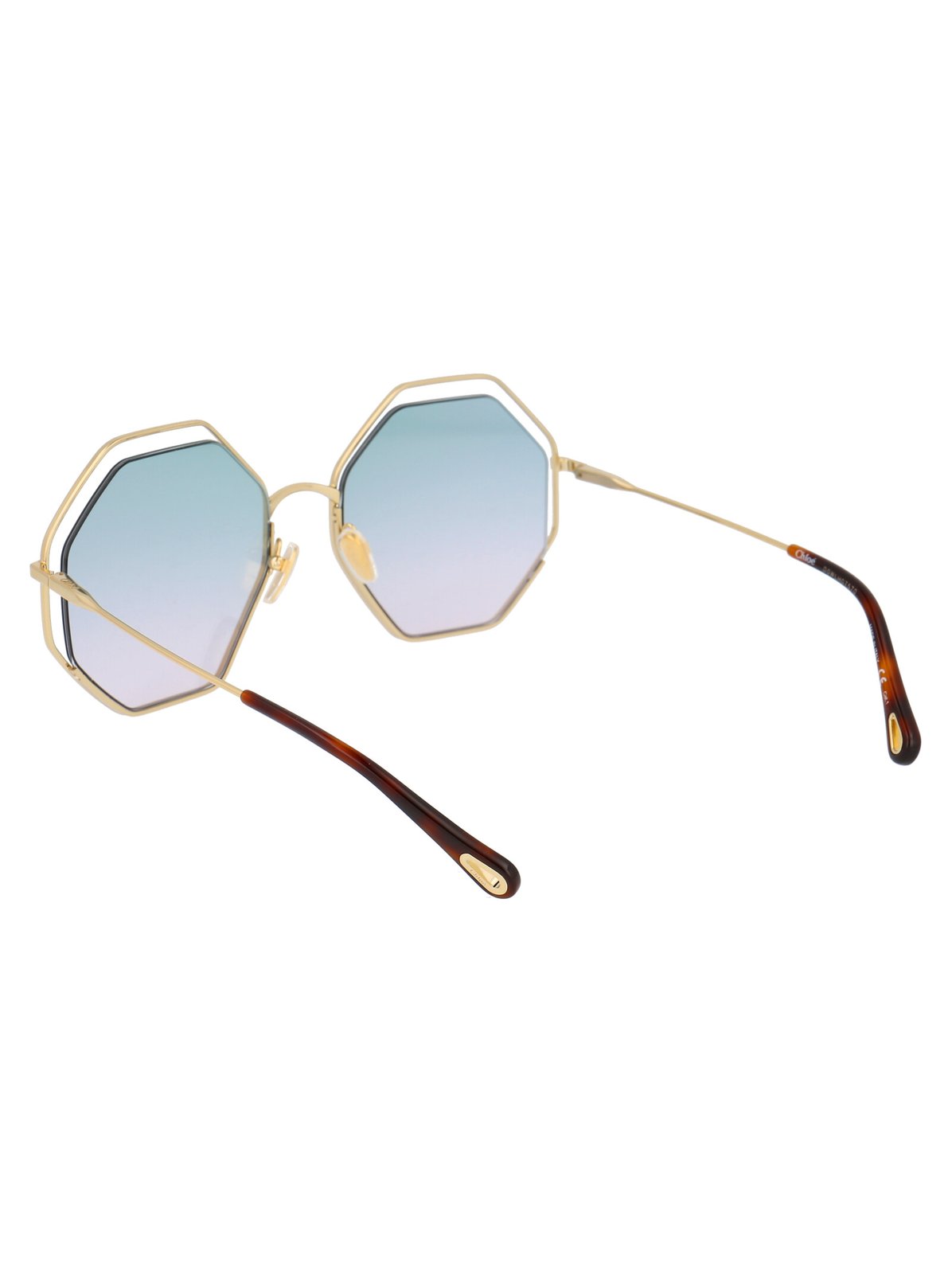 Chloé Eyewear Octagonal Frame Sunglasses