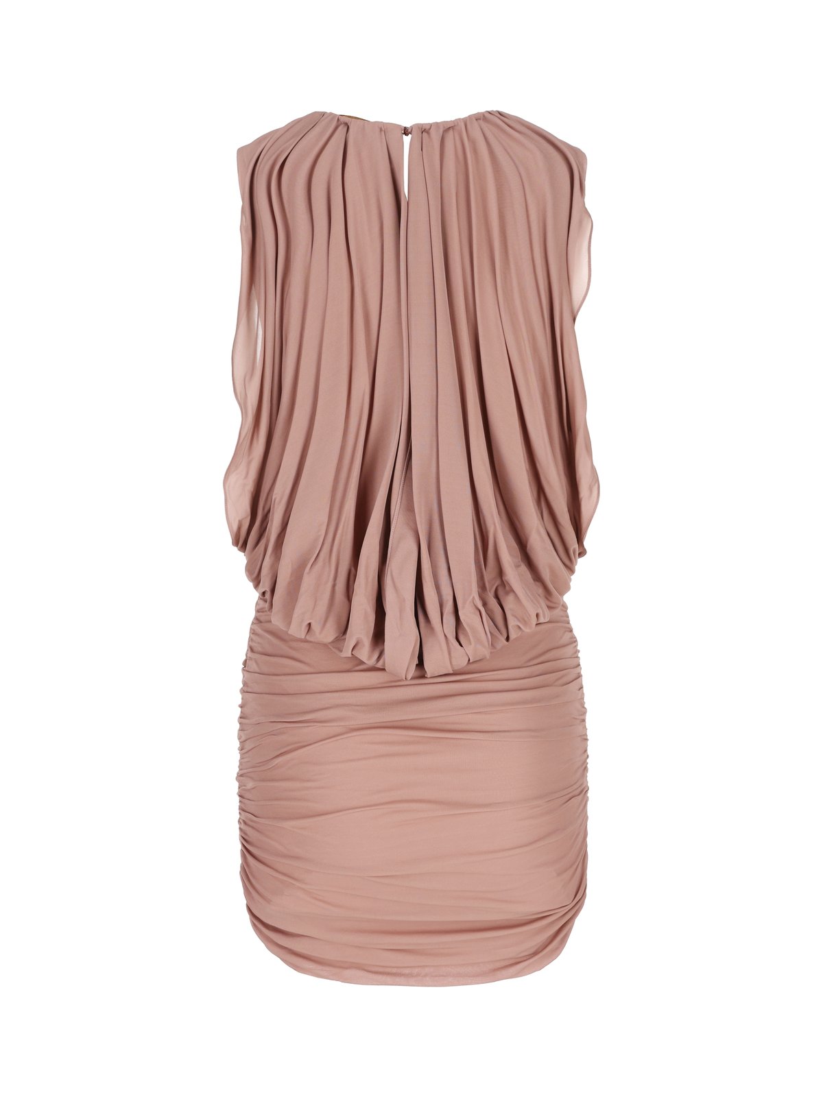 Saint Laurent 垂墜無袖連身裙