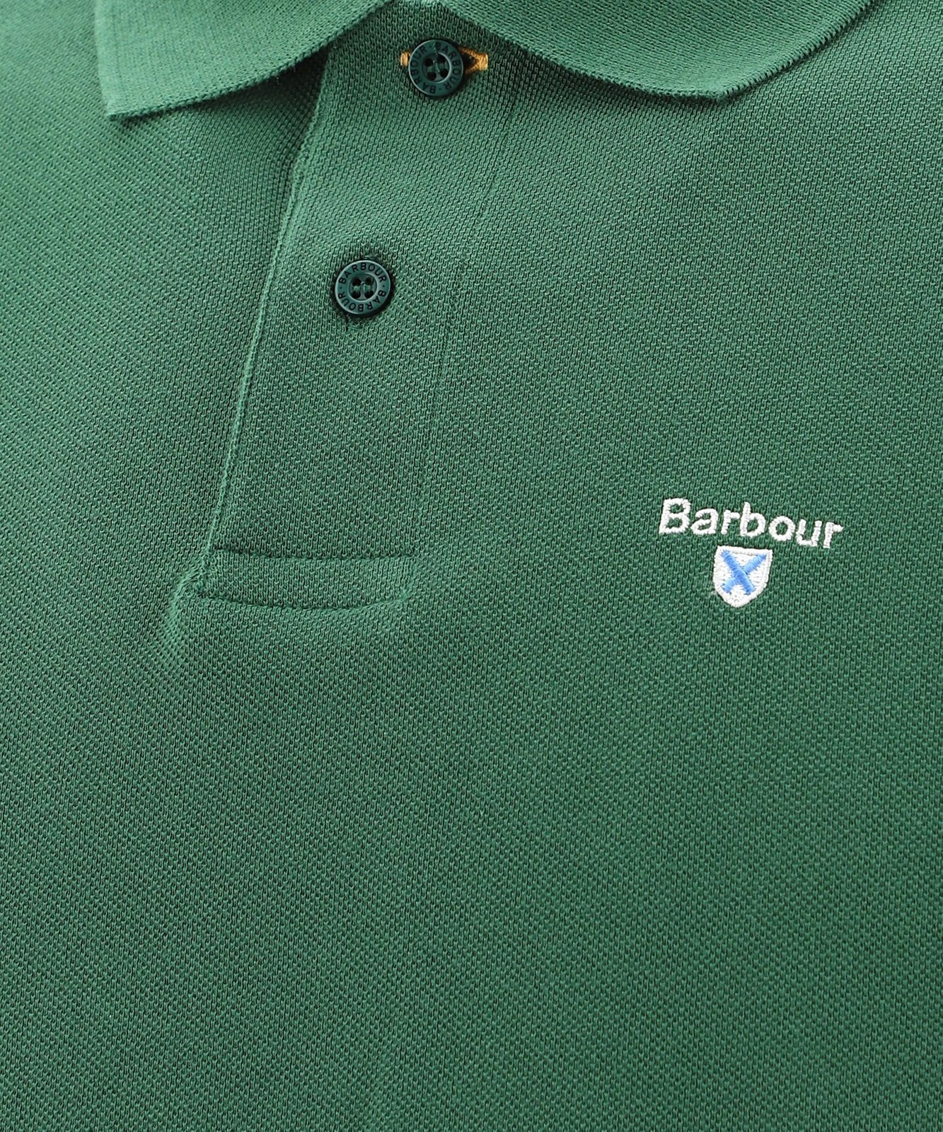 Barbour Logo Embroidered Short-Sleeved Polo Shirt