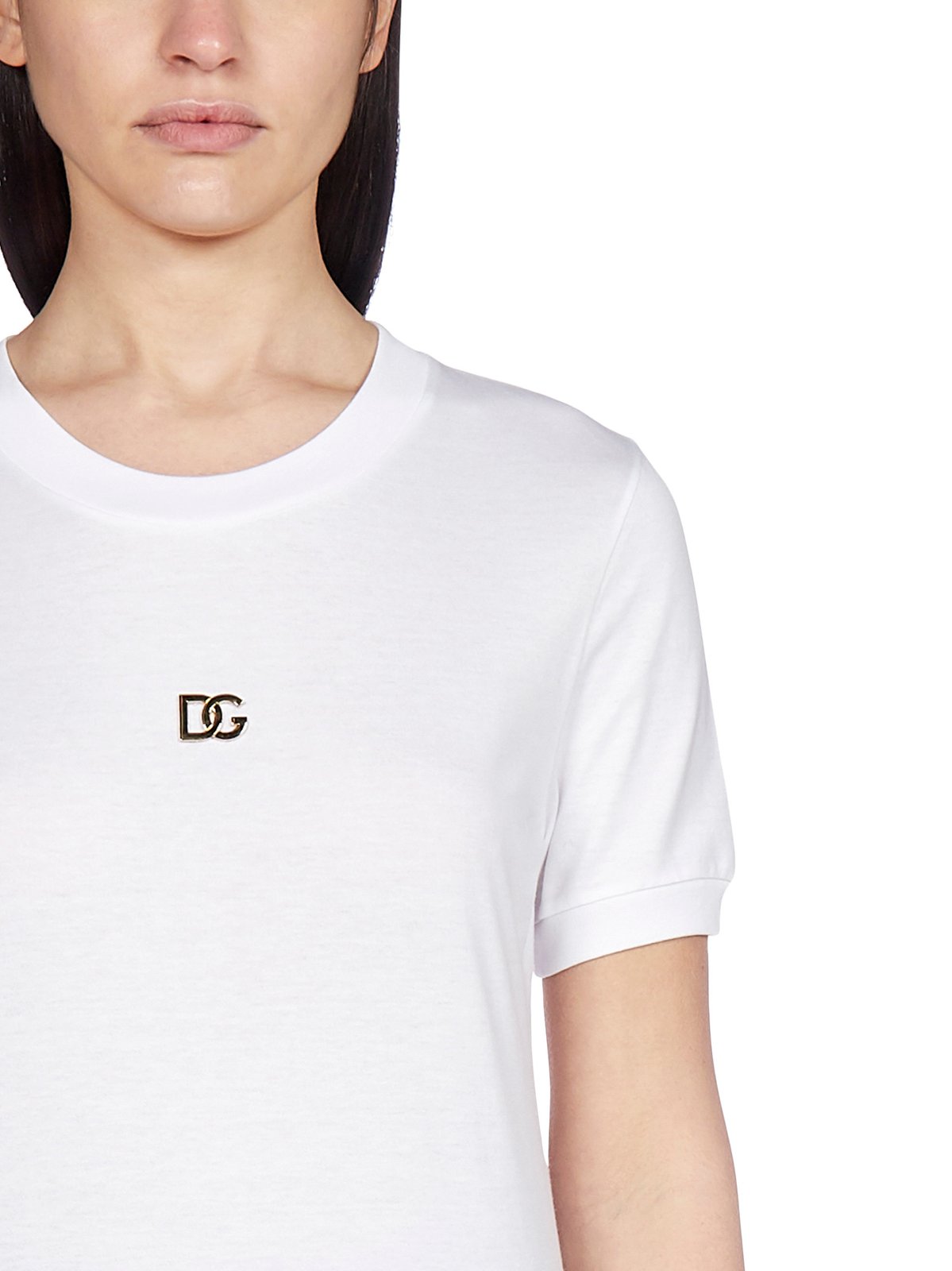 Dolce & Gabbana DG Logo Plaque T-Shirt