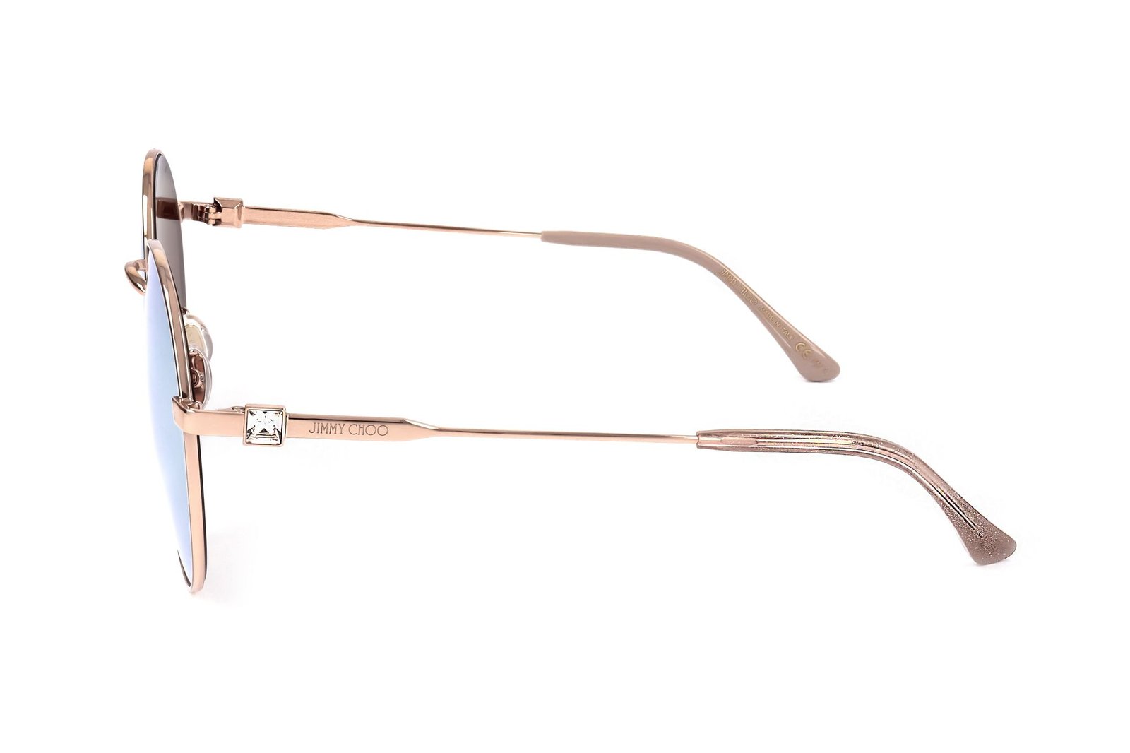 Jimmy Choo Eyewear Rounded Frame Sunglasses