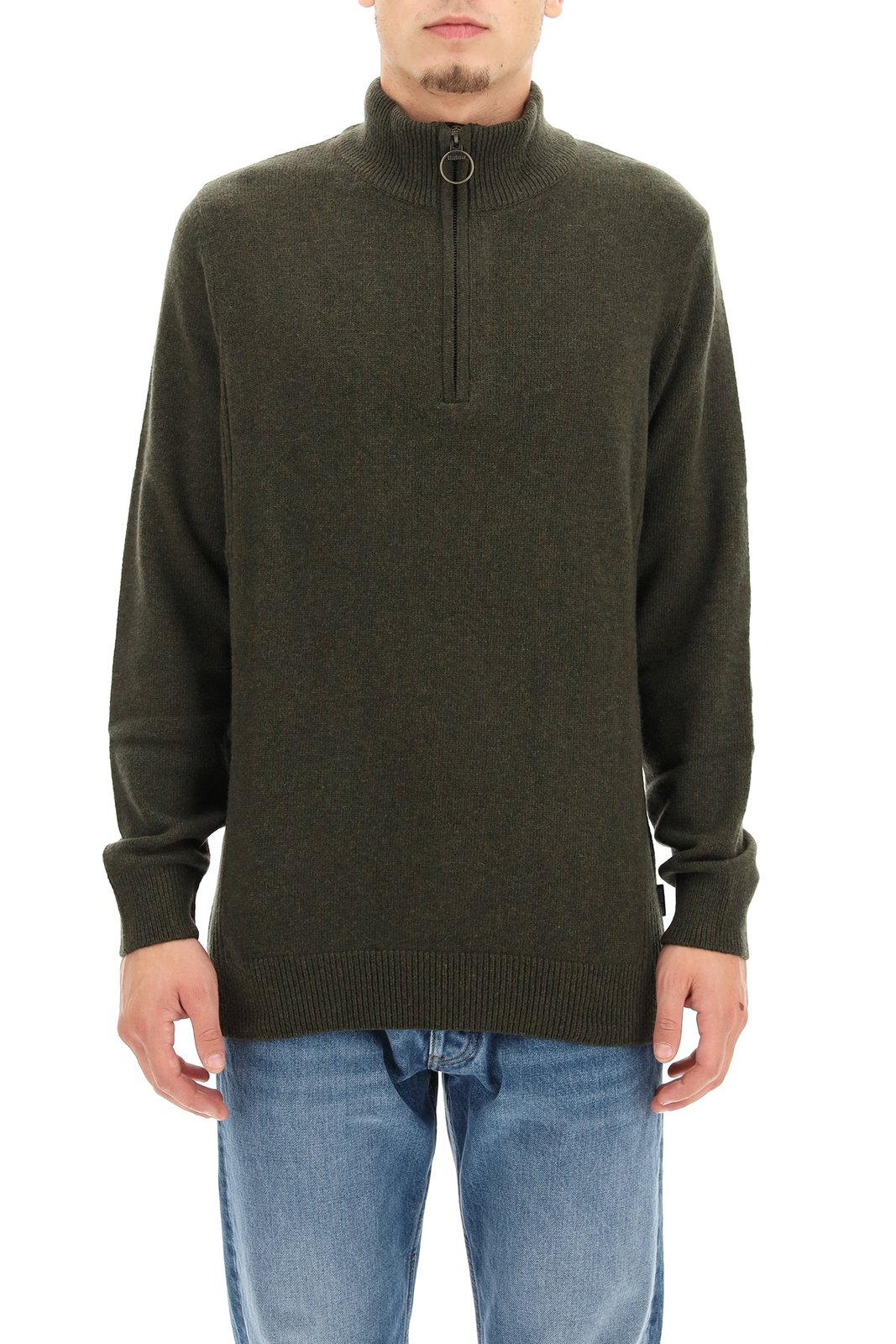 Barbour High-Neck Knitted Jumper