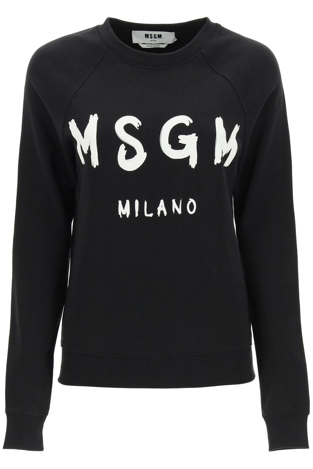 MSGM Logo Printed Crewneck Sweatshirt