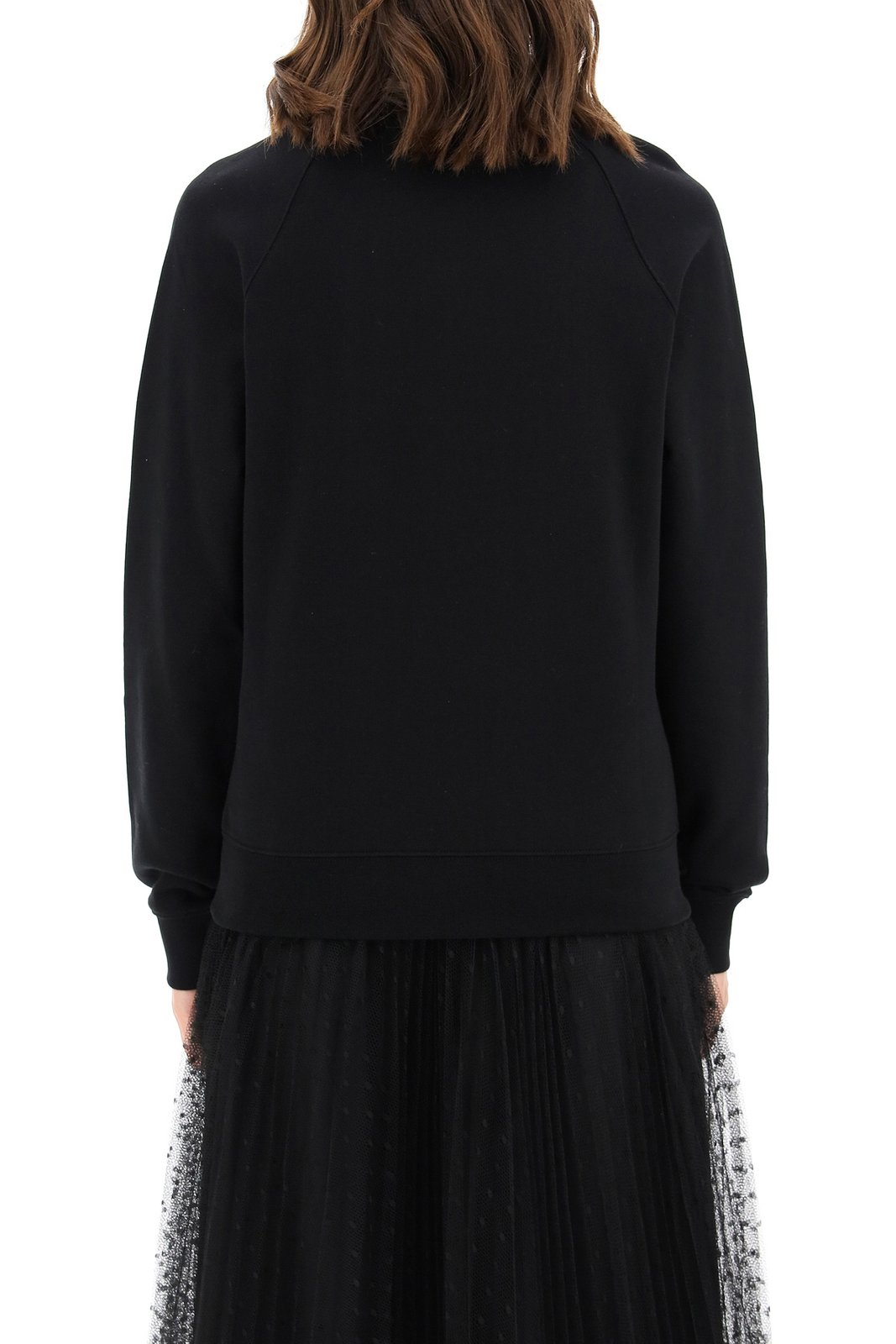 MSGM Logo Printed Crewneck Sweatshirt