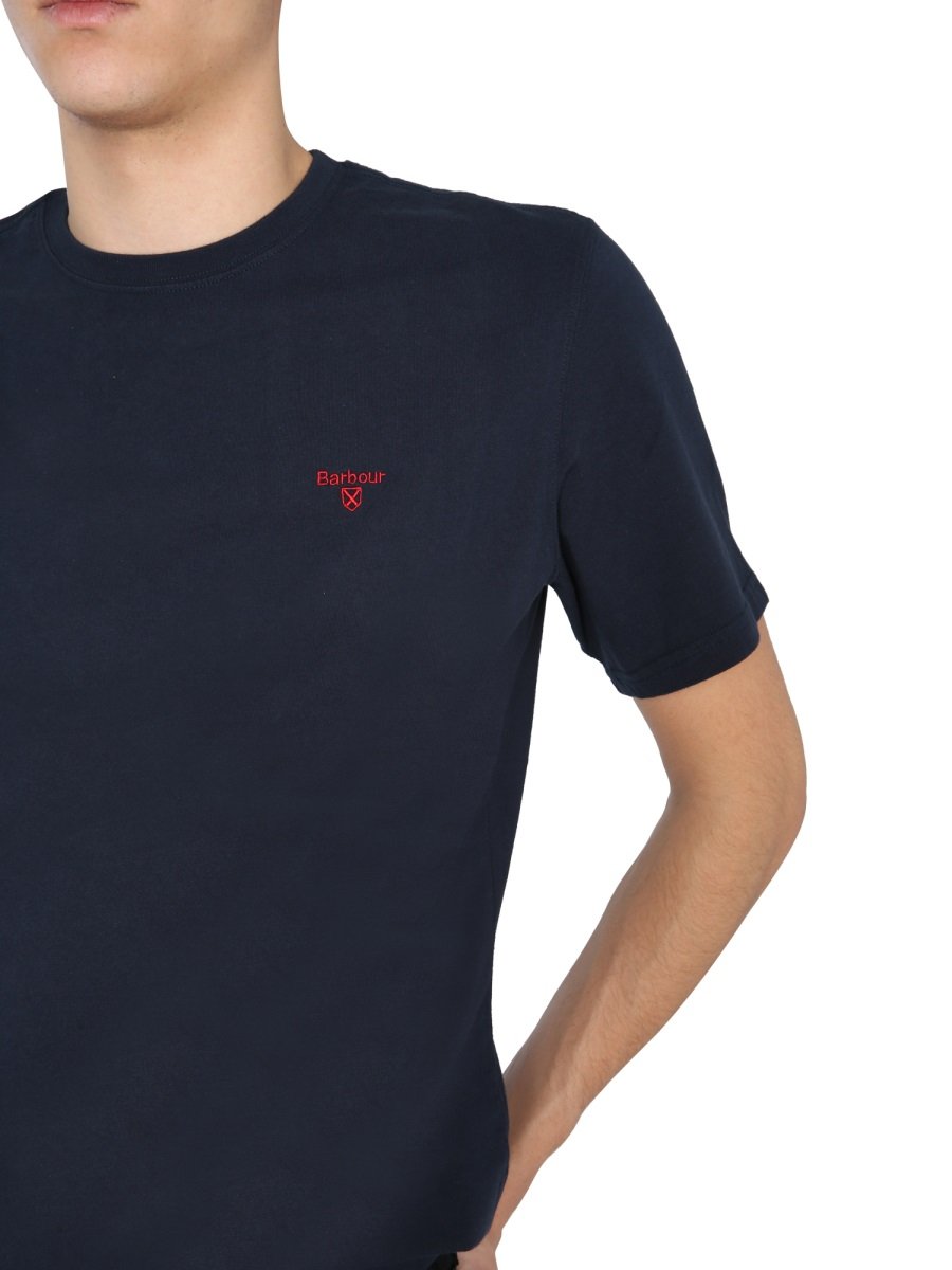 Barbour Logo Embroidered T-Shirt