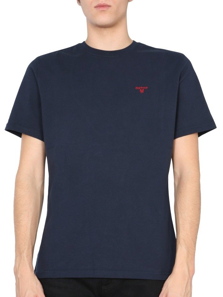 Barbour Logo Embroidered T-Shirt