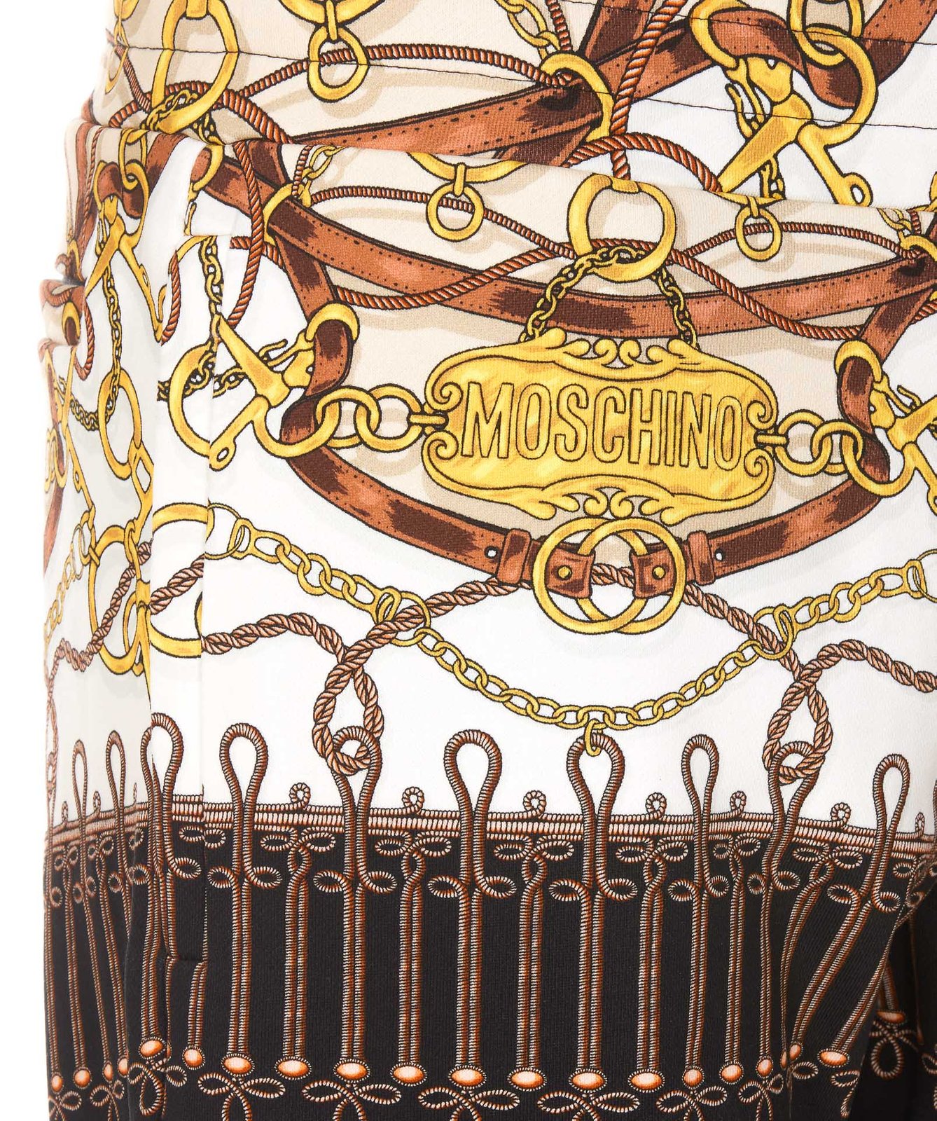 Moschino 泰迪熊印花鬆緊腰帶運動褲 30 Moschino 泰迪熊印花鬆緊腰帶運動褲