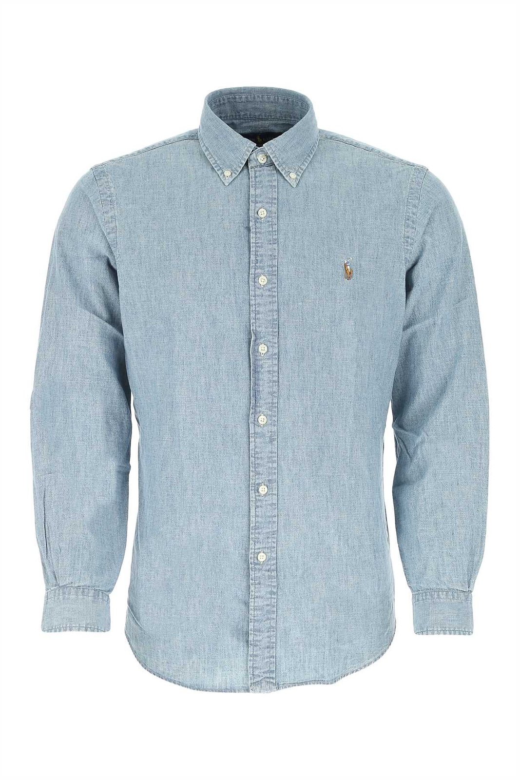 Polo Ralph Lauren 標誌刺繡弧形下擺襯衫