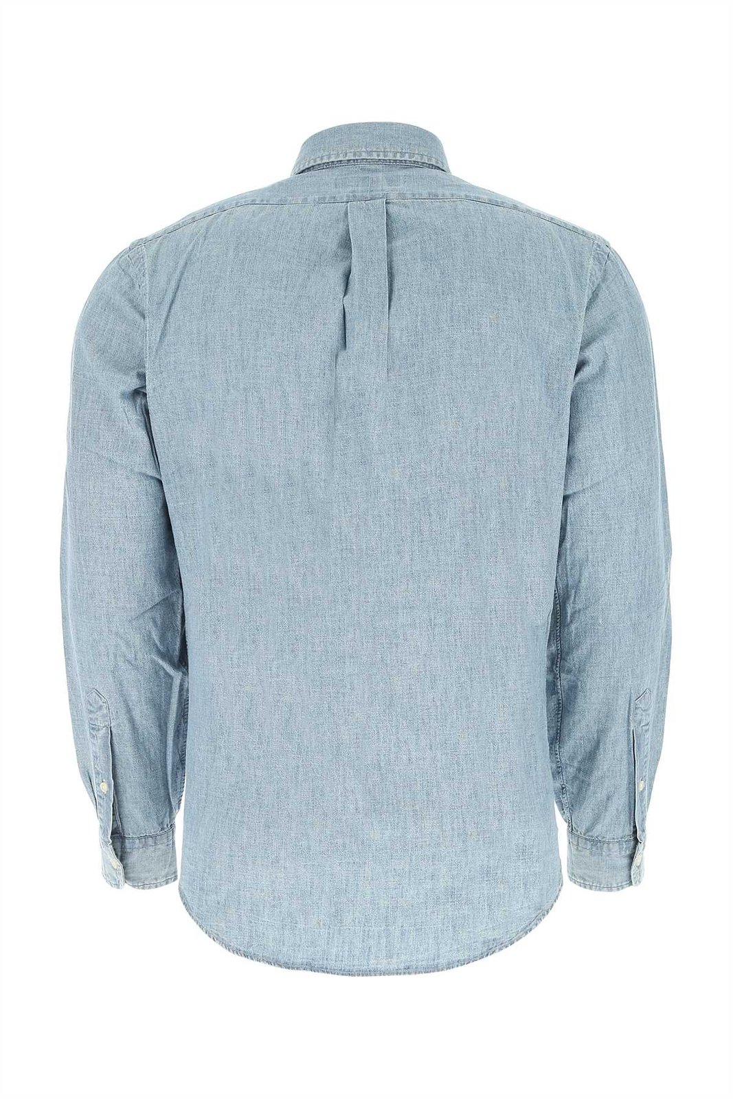 Polo Ralph Lauren 標誌刺繡弧形下擺襯衫