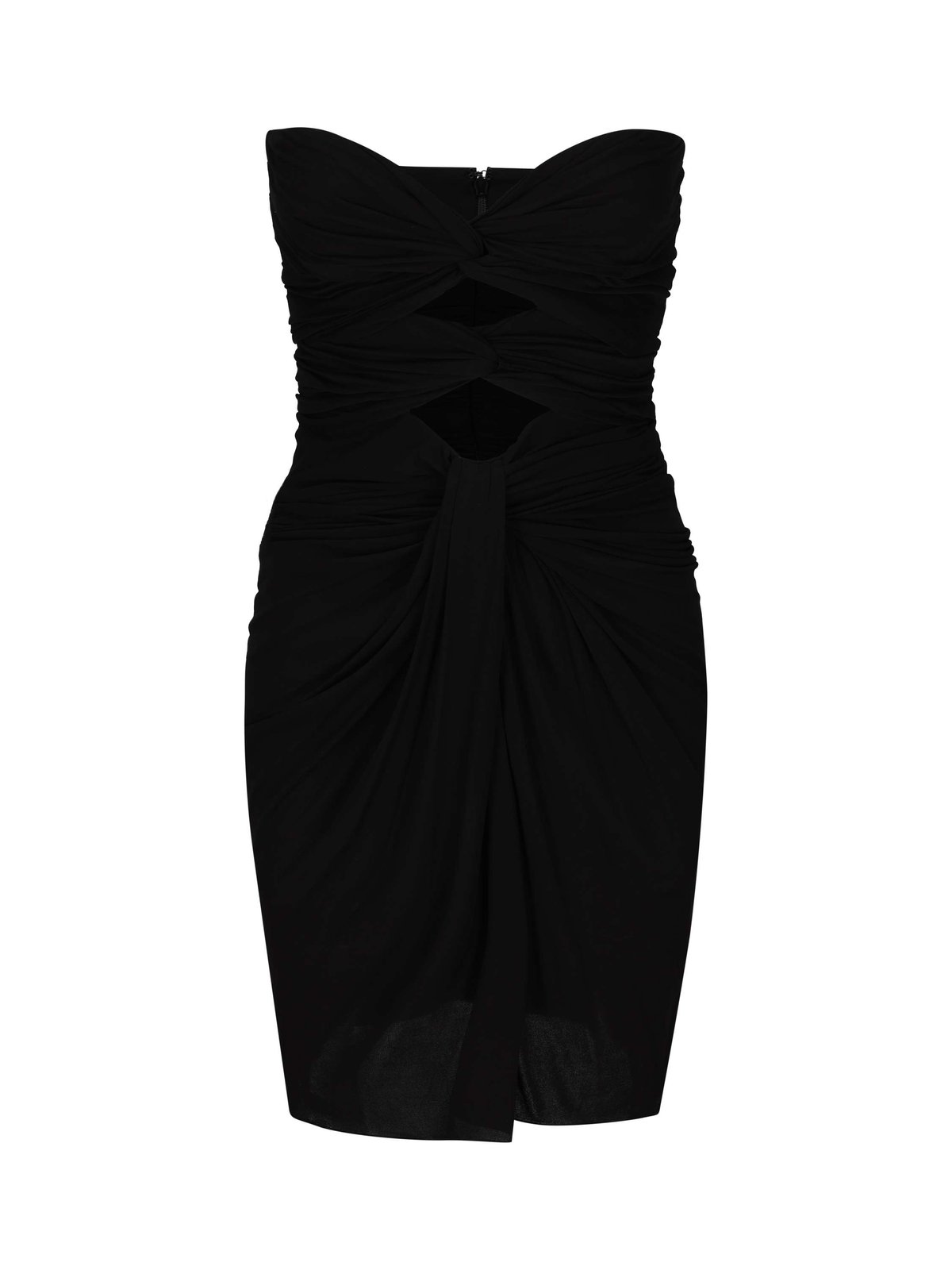 Saint Laurent 鏤空無袖迷你連身裙