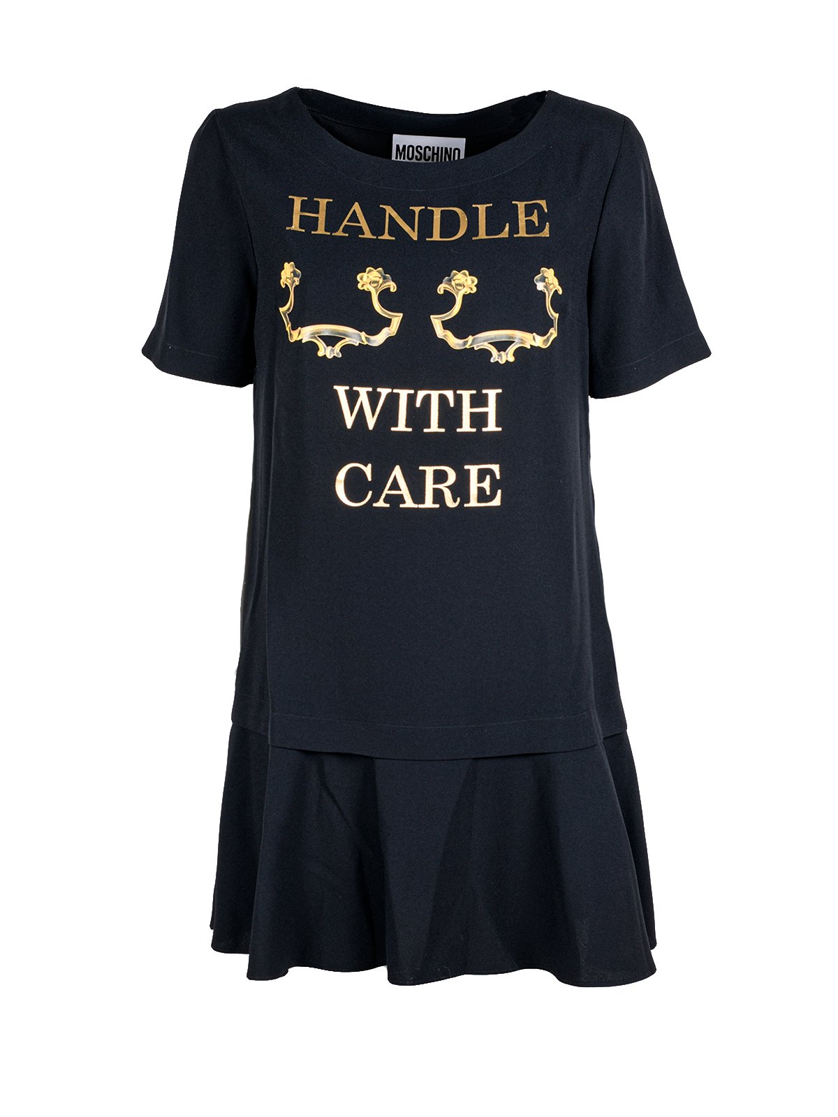 Moschino 印花圓領迷你連身裙 25 Moschino 印花圓領迷你連身裙