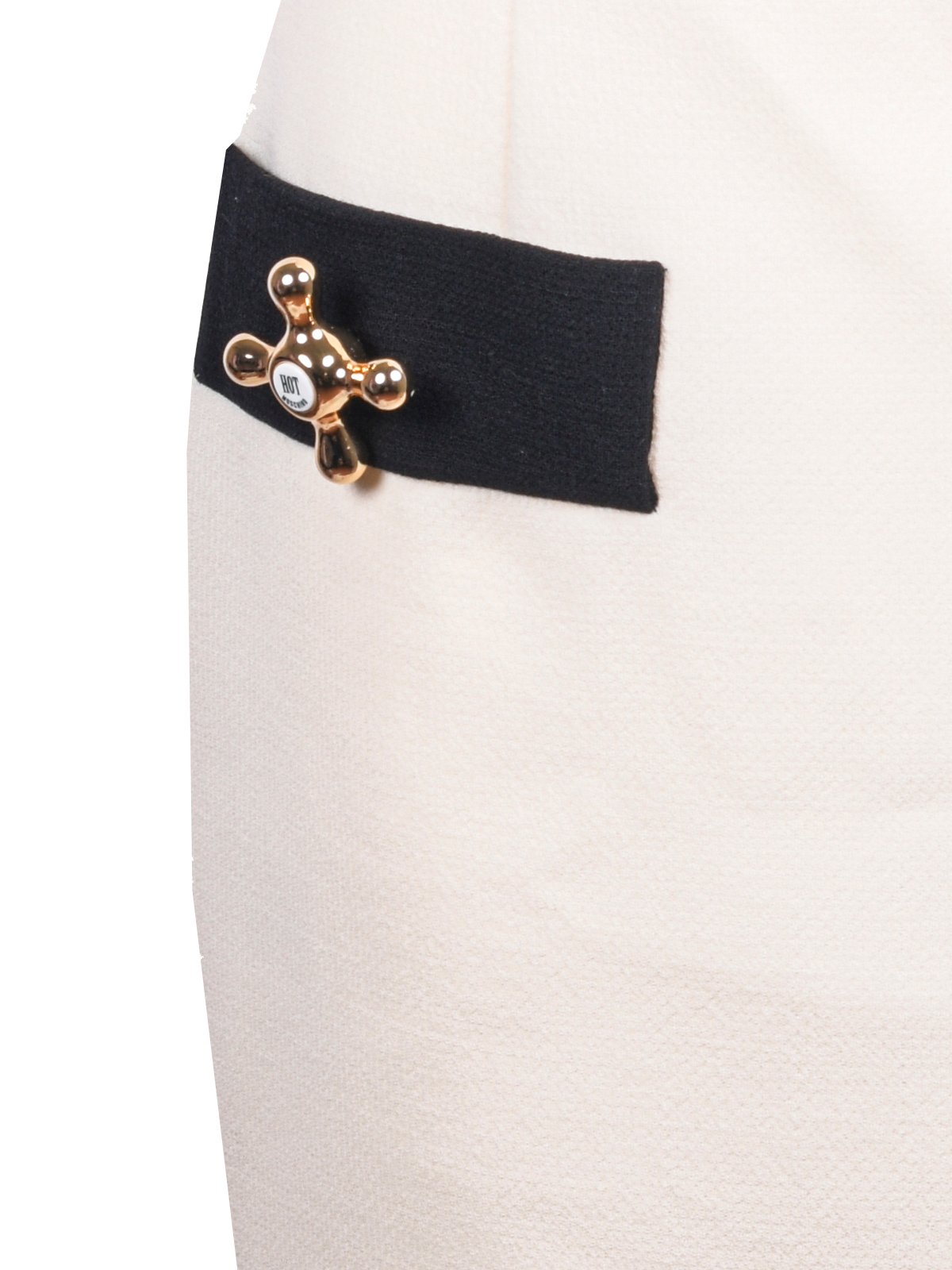 Moschino Hot 'N Cold Faucet 装飾付きミディスカート