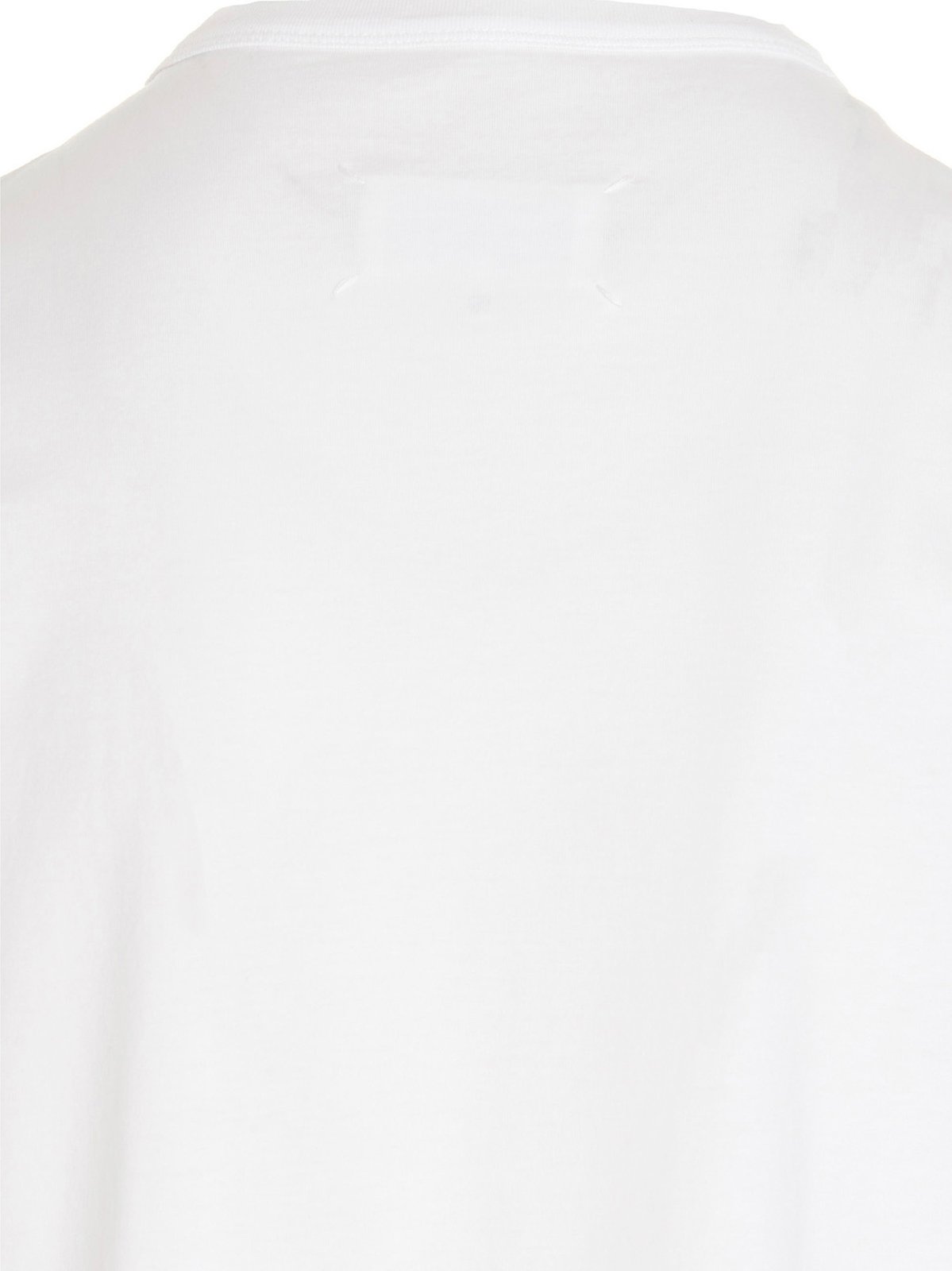 Maison Margiela Logo Embroidered Crewneck T-Shirt
