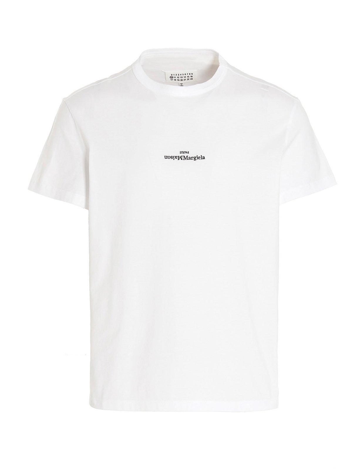 Maison Margiela Logo Embroidered Crewneck T-Shirt