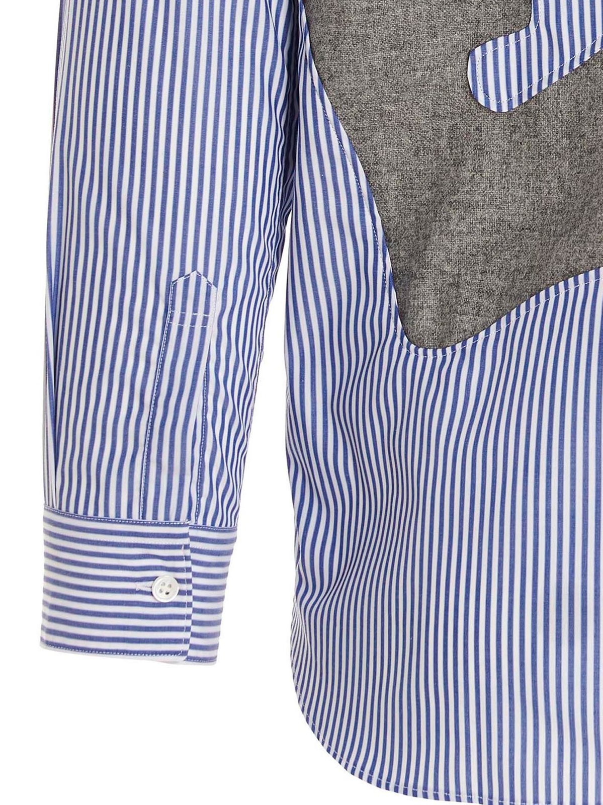 Comme des Garçons 셔츠 스트라이프 긴팔 셔츠