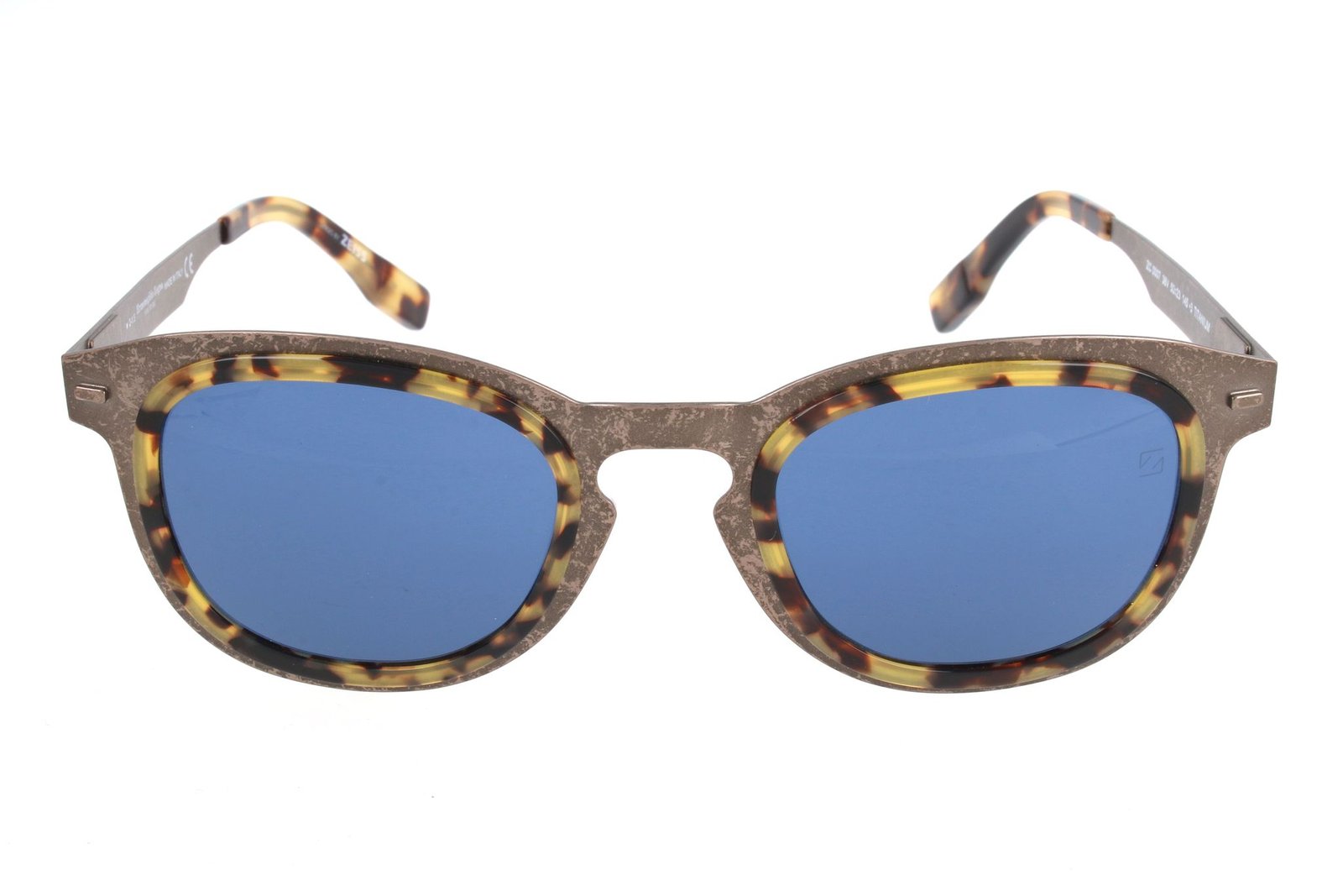 Zegna Round-Frame Sunglasses