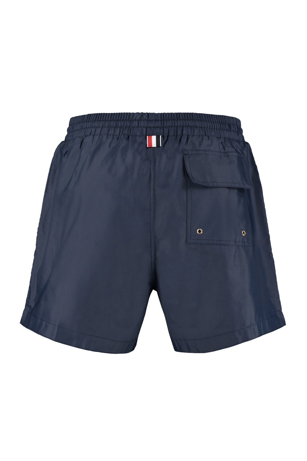 Thom Browne ロゴ パッチ ドローストリング スイム ショーツ