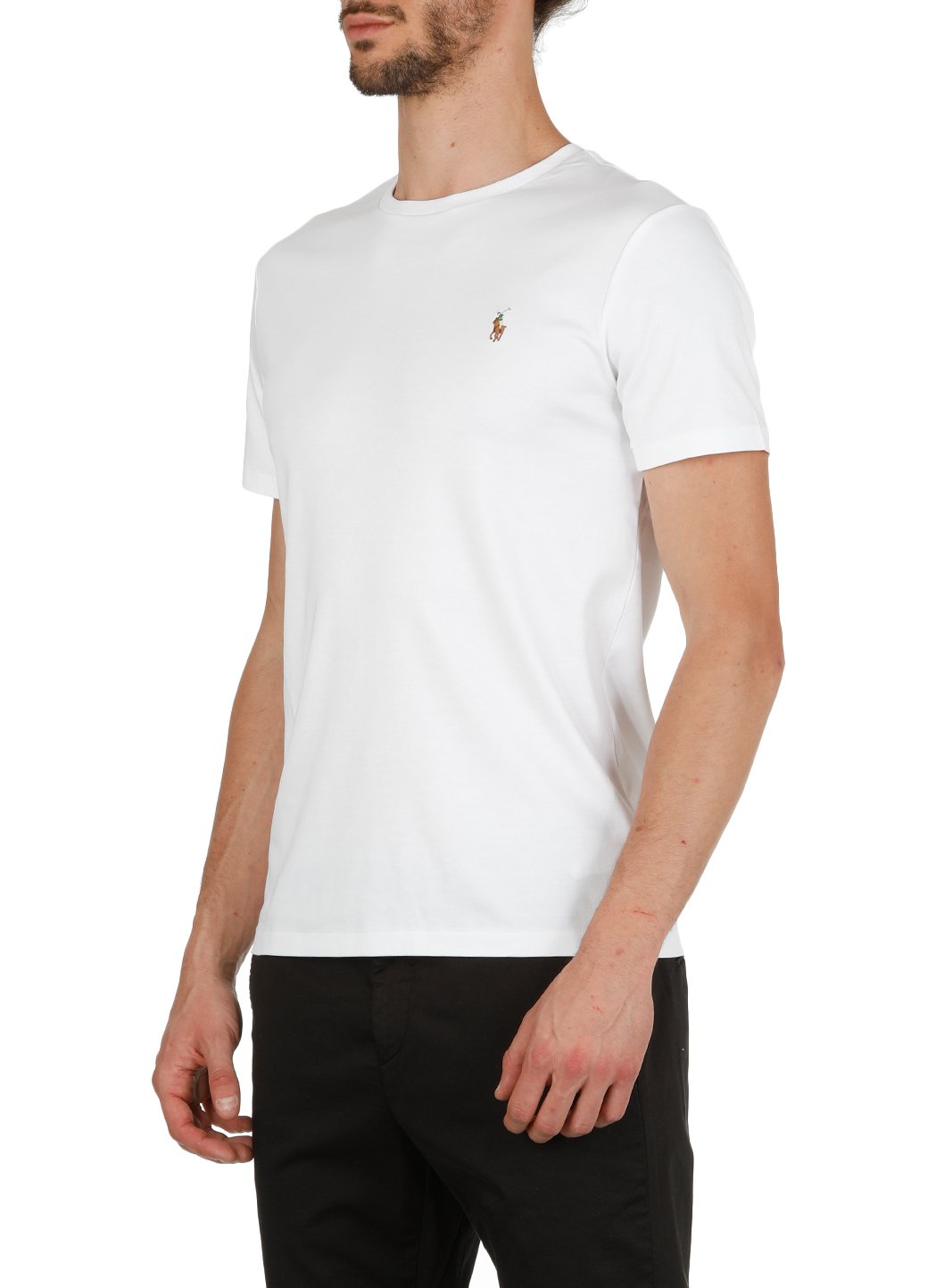Polo Ralph Lauren Logo Embroidered Crewneck T-Shirt 3 Polo Ralph Lauren Logo Embroidered Crewneck T-Shirt
