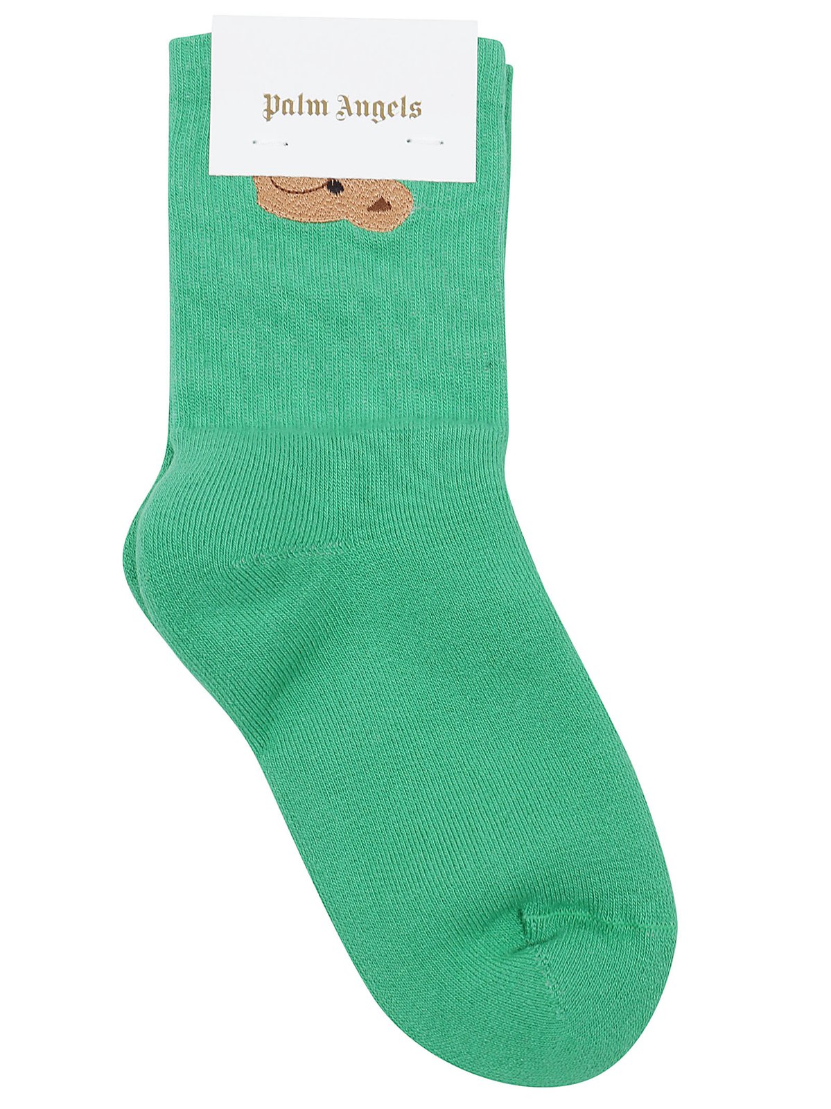 Palm Angels 兒童熊圖案襪子