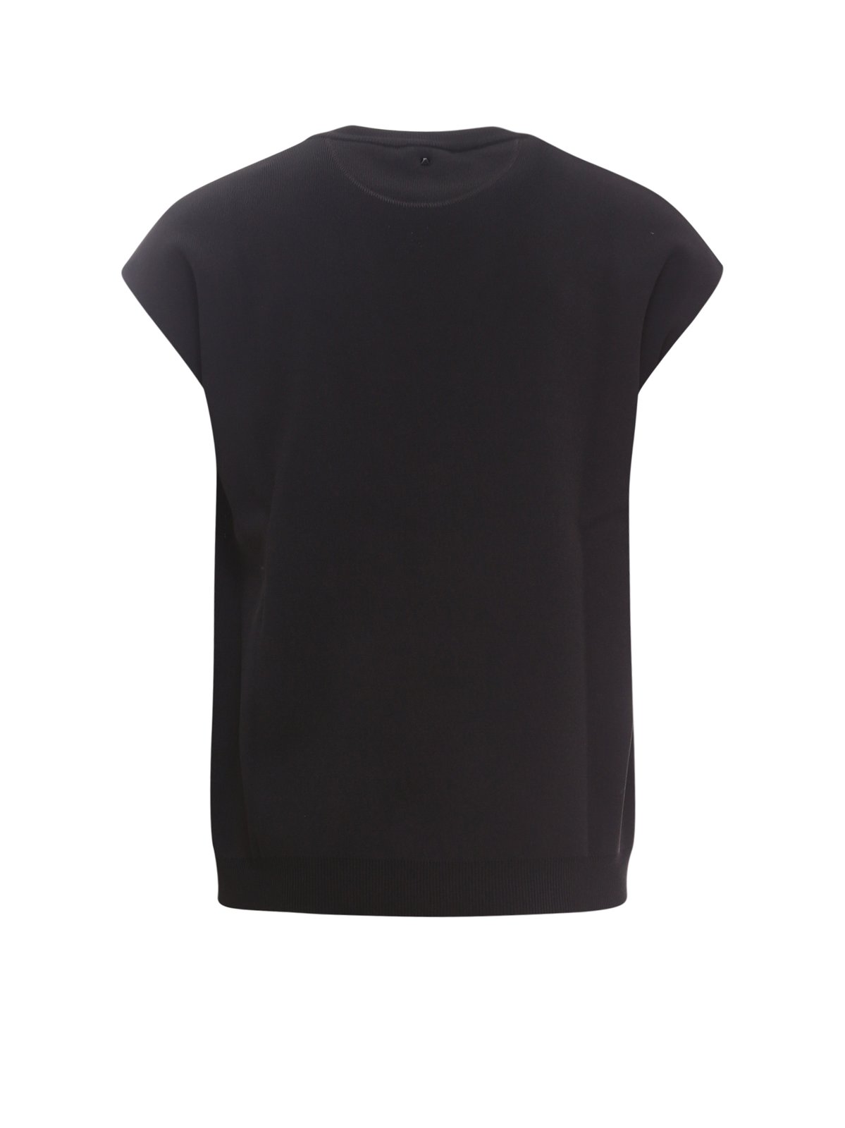 Valentino Cut-Out V-Neck Knitted Vest