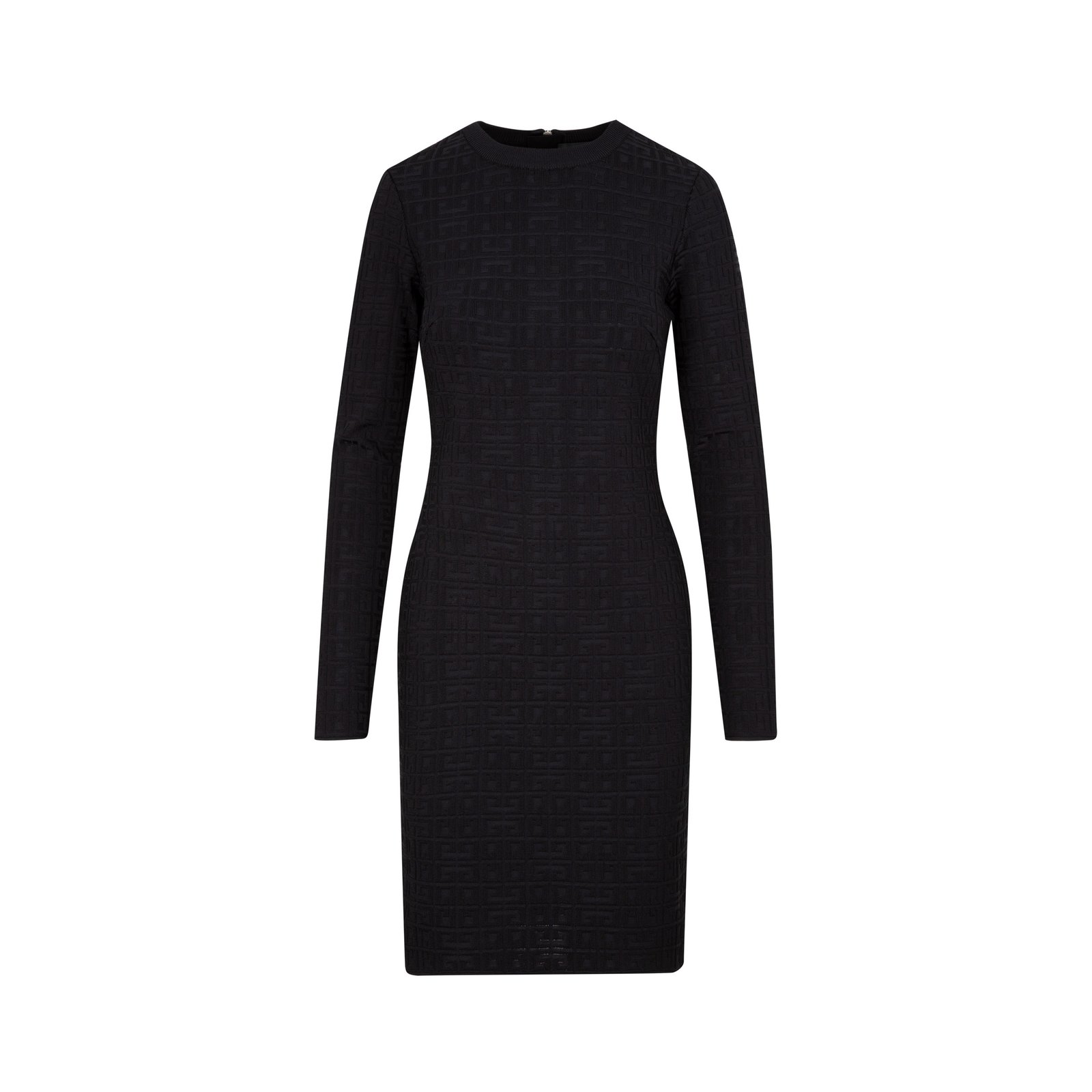 Givenchy 4G Jacquard Long-Sleeved Dress