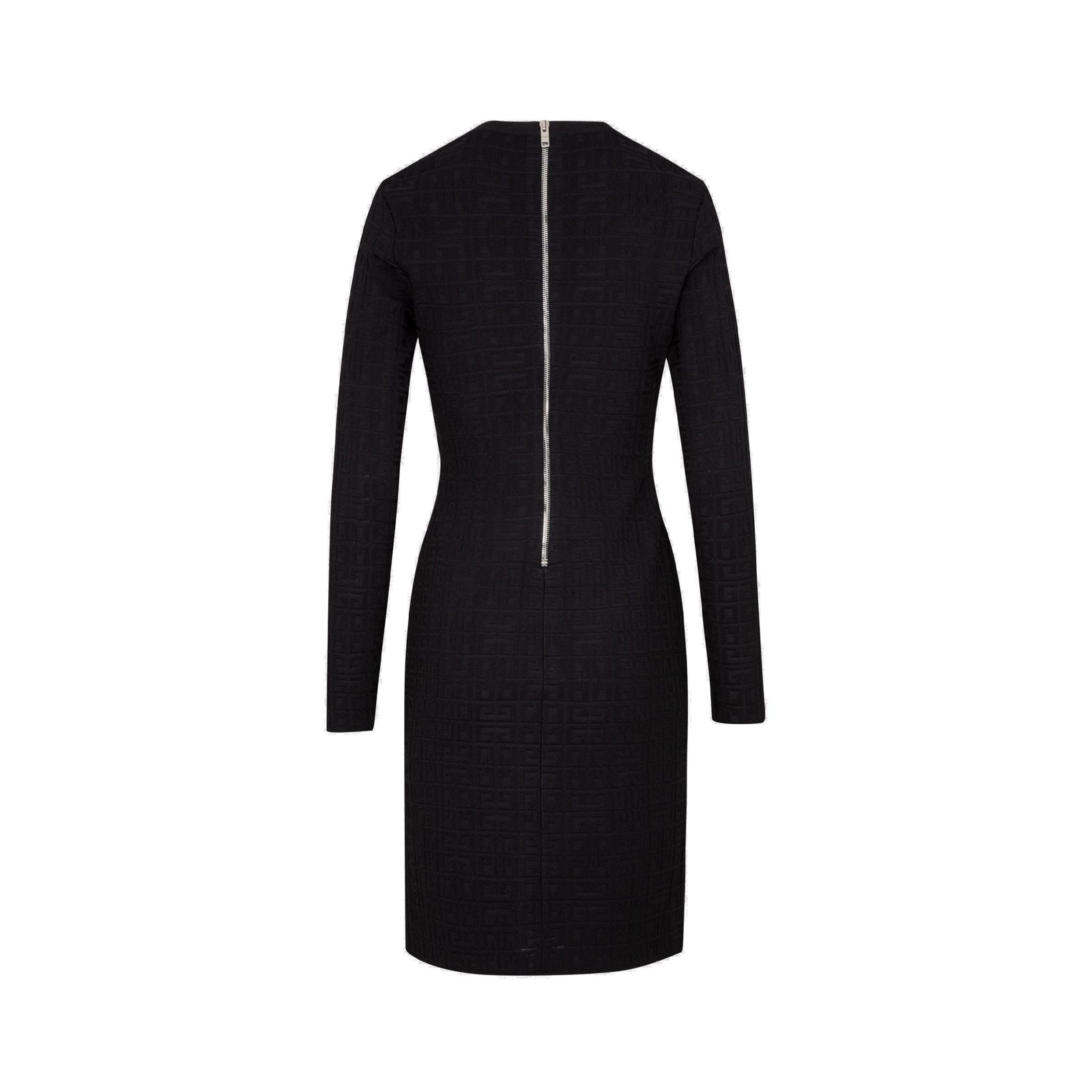 Givenchy 4G Jacquard Long-Sleeved Dress
