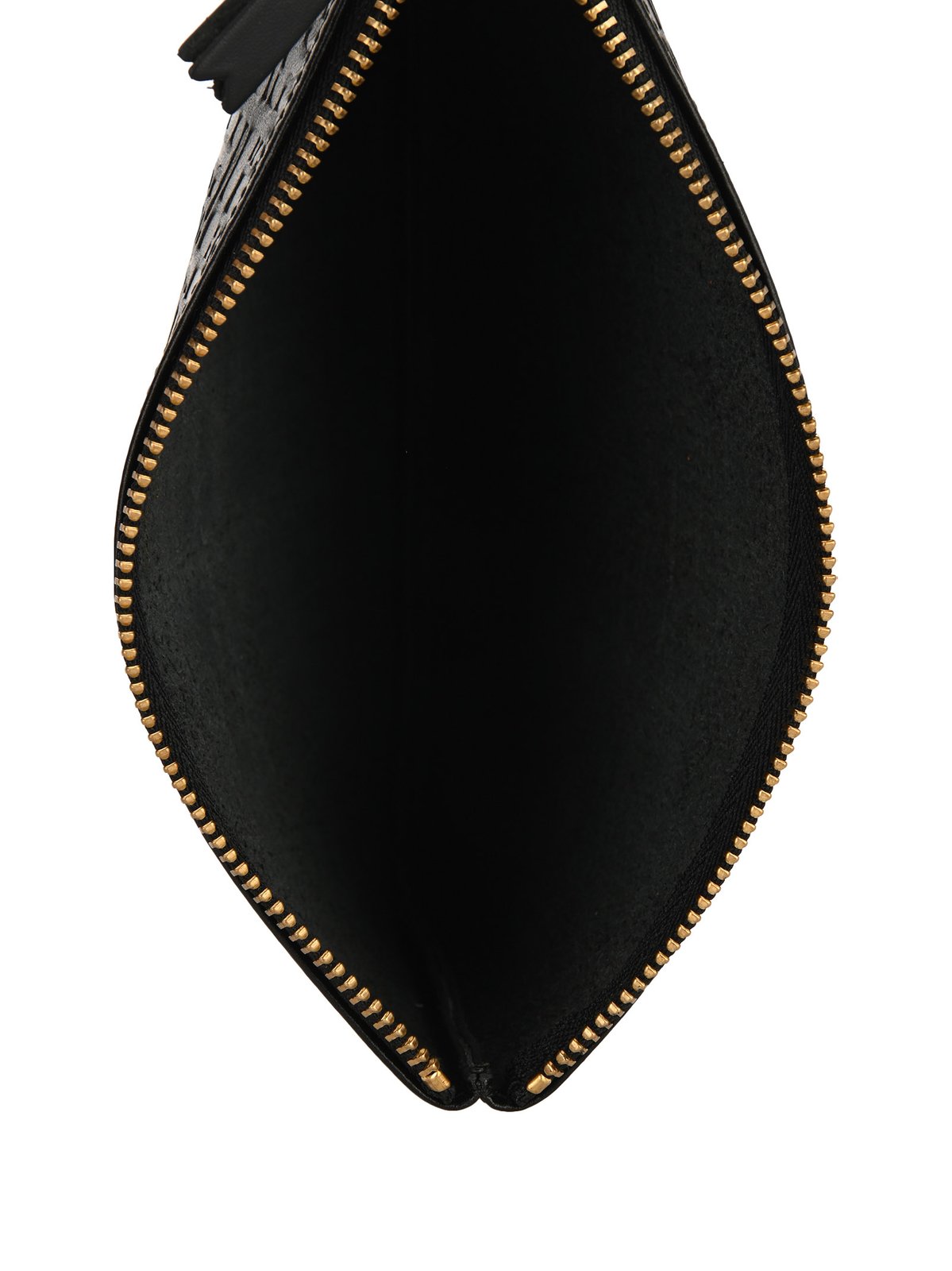 Comme des Garçons 皮夾壓花手拿包