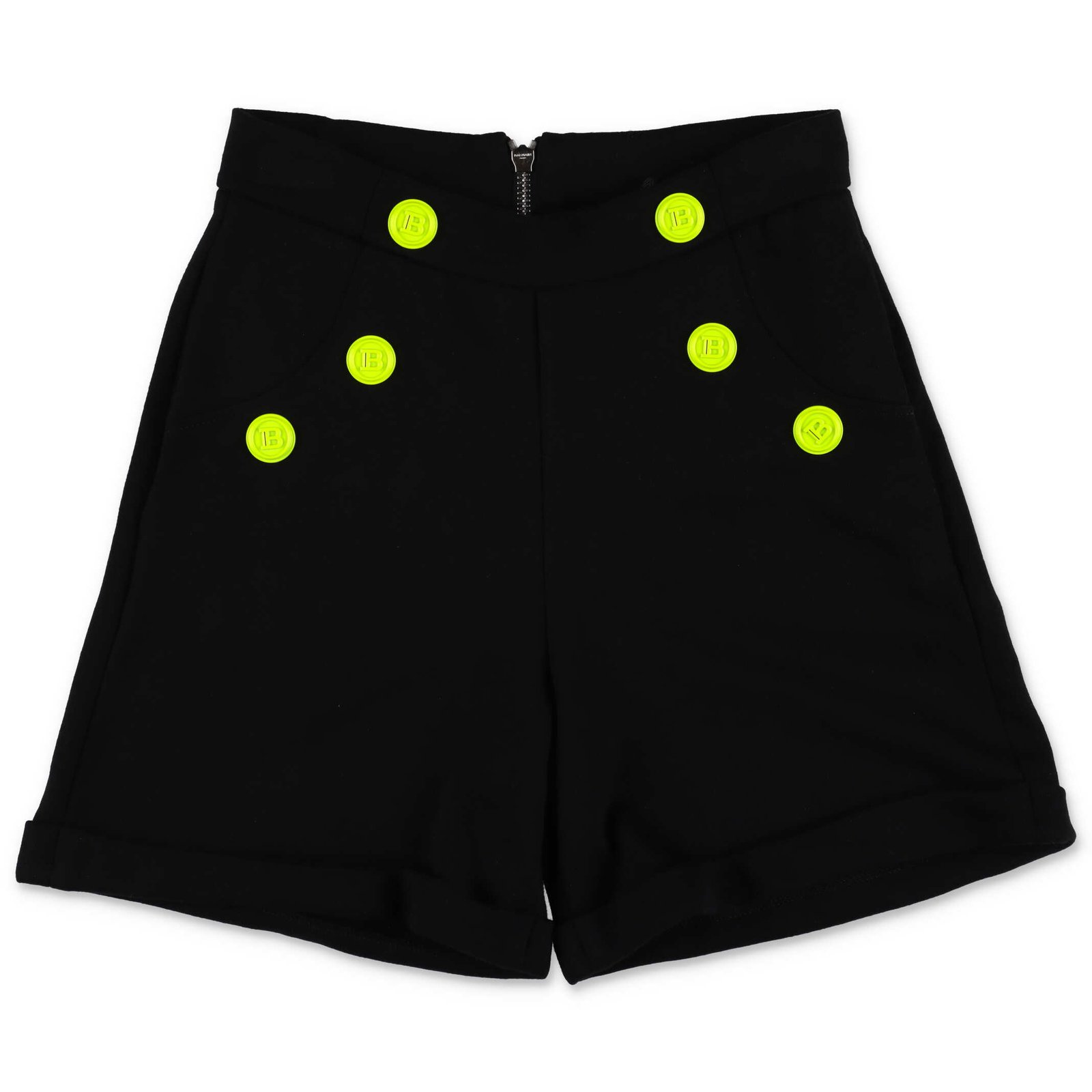 Balmain Kids Button Detailed Tailored Shorts