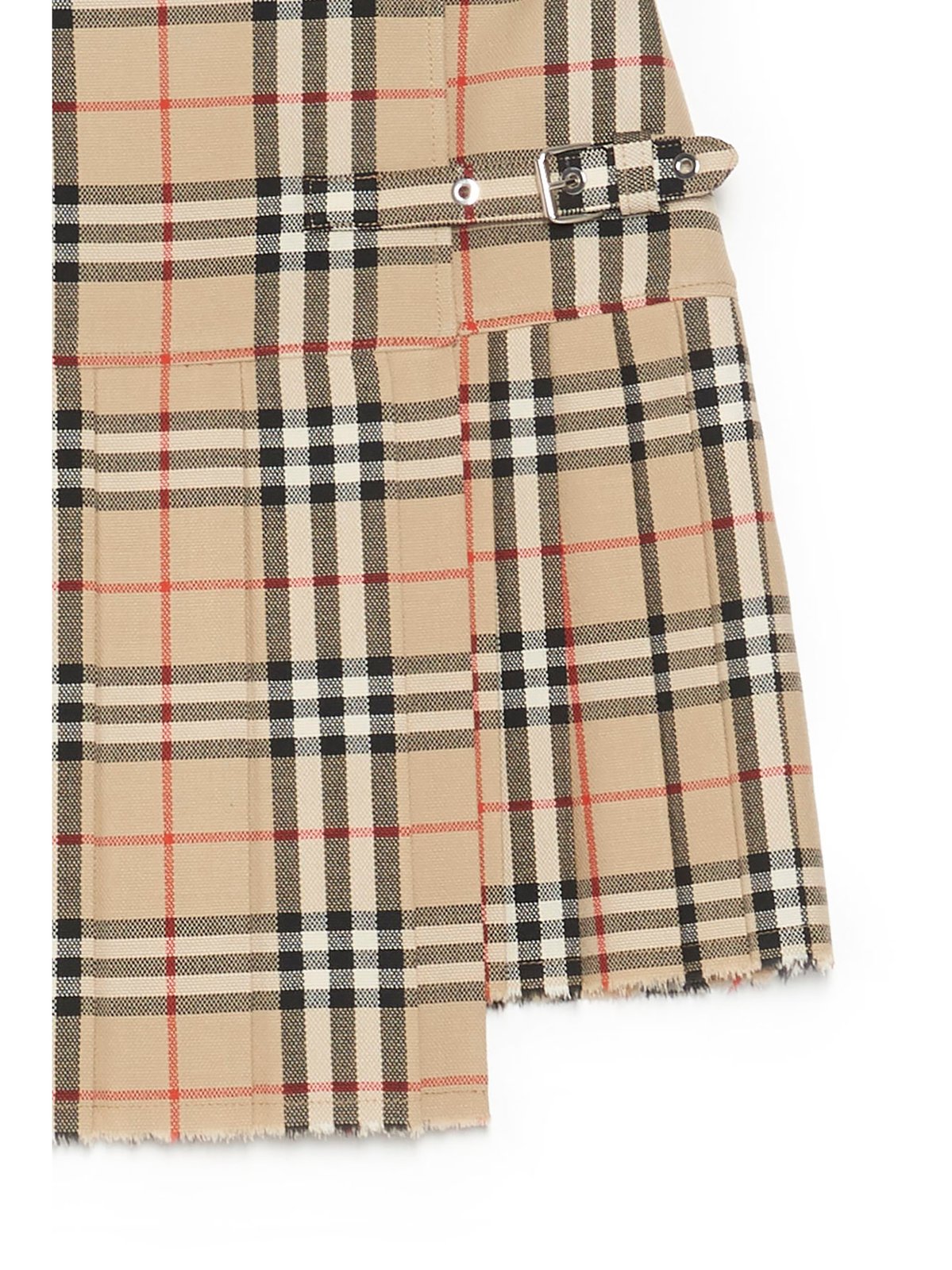 Burberry Vintage Check Kilt Skirt