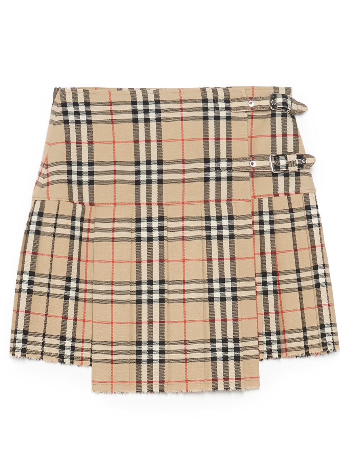 Burberry Vintage Check Kilt Skirt