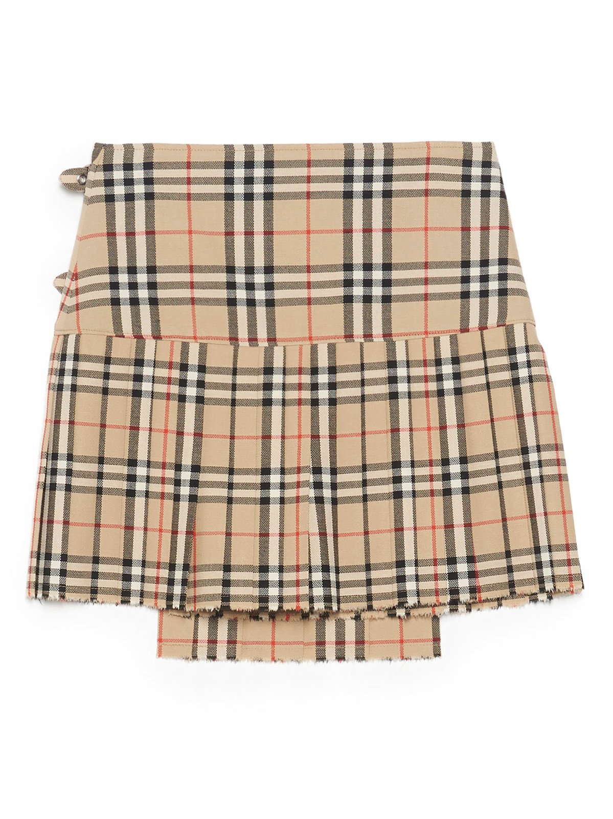 Burberry Vintage Check Kilt Skirt