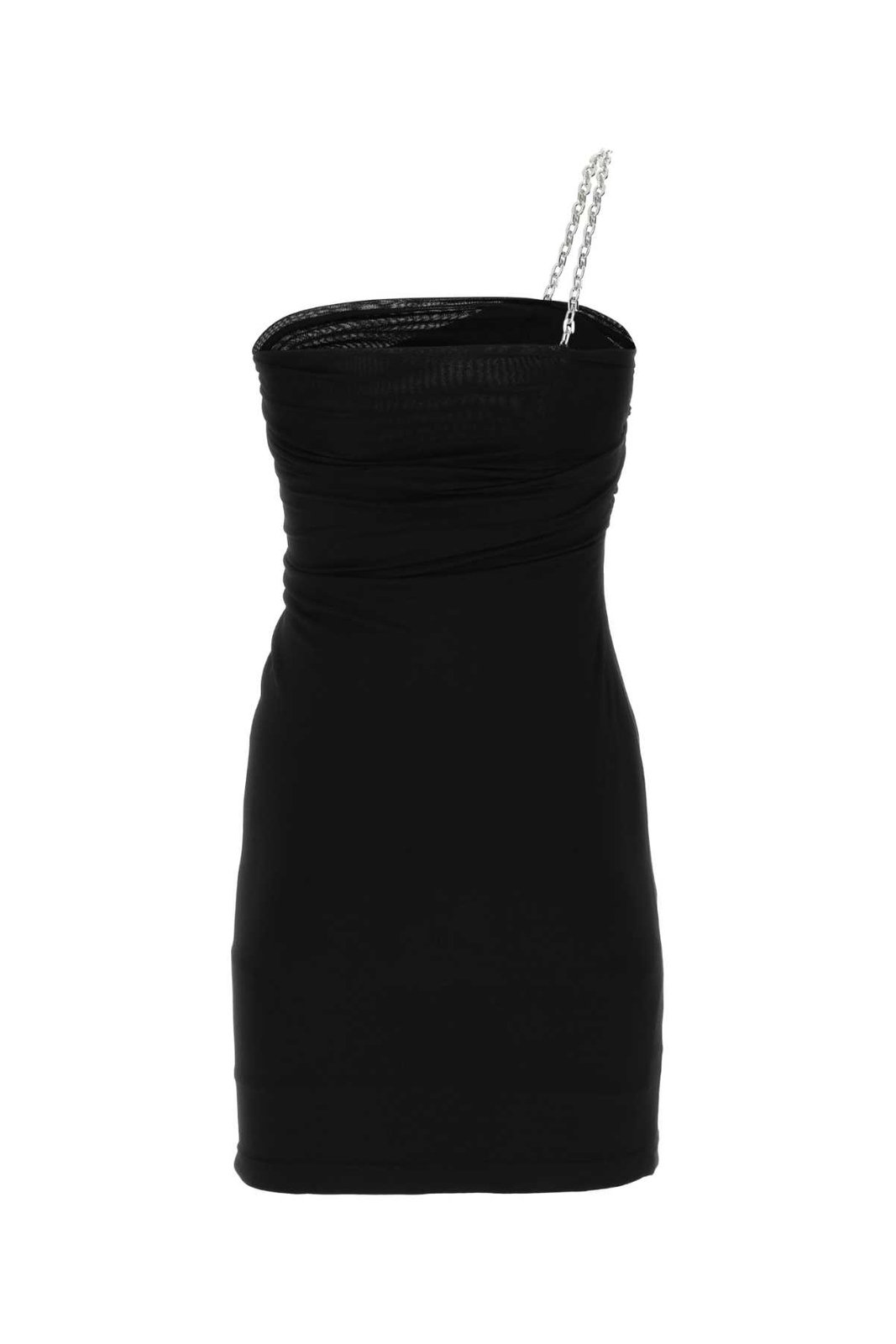 Givenchy G Link One-Shoulder Dress