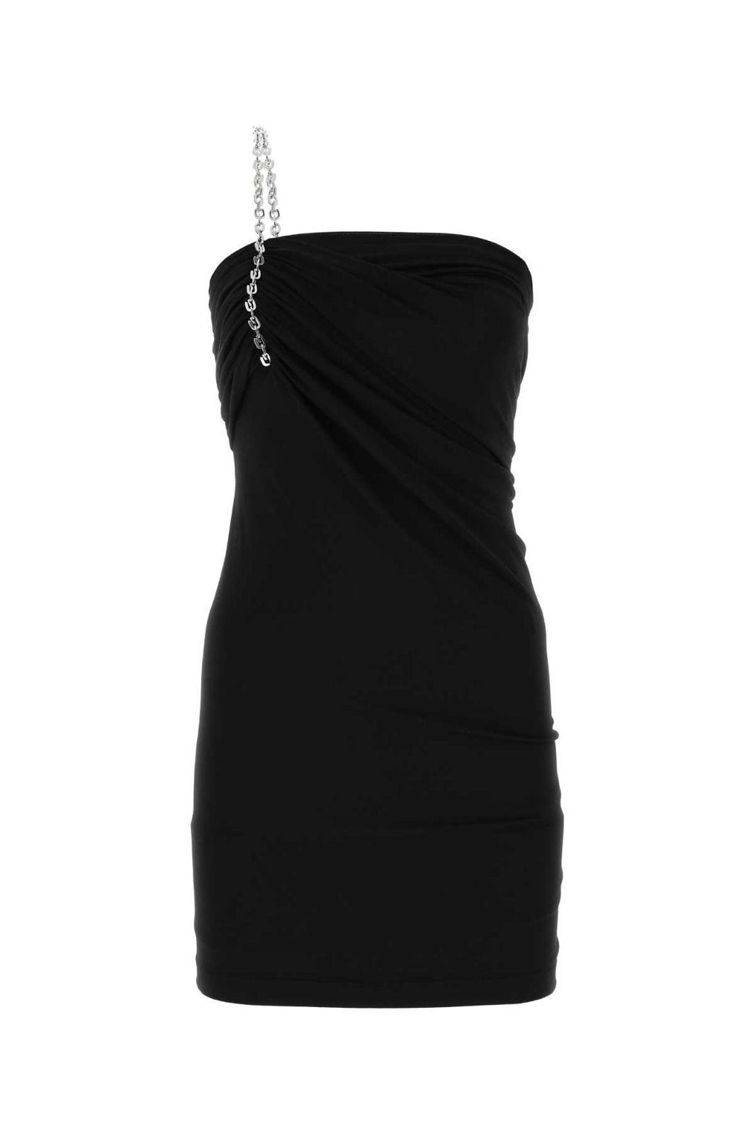 Givenchy G Link One-Shoulder Dress