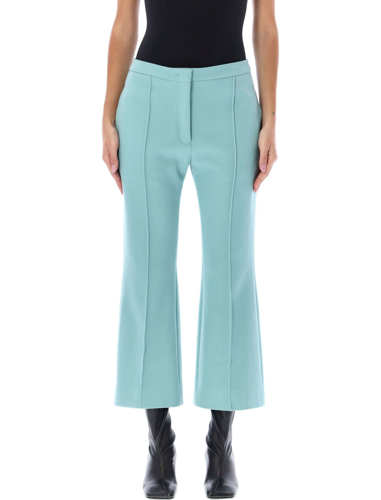 Jil Sander Flared Cropped Trousers